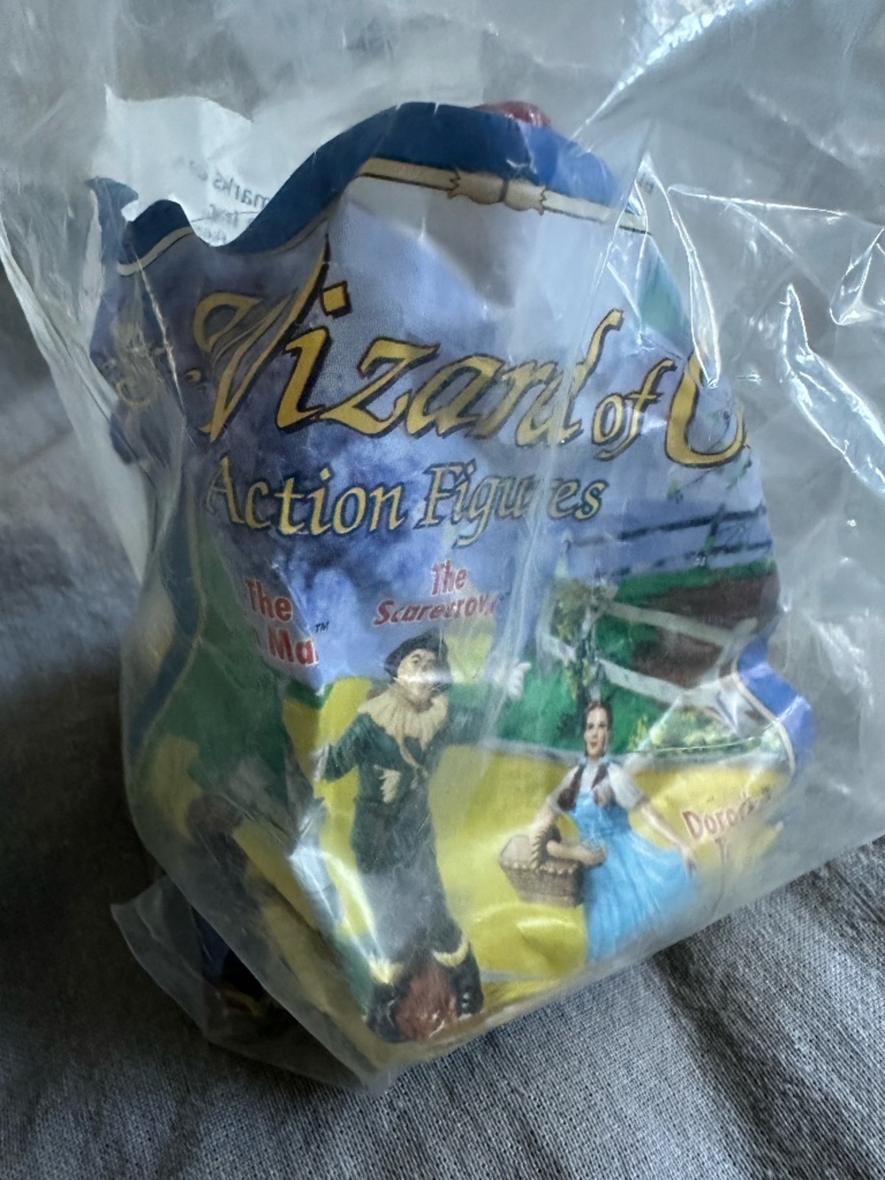 Vintage 1998 Wizard of Oz Blockbuster Play Pak Figures Toys - Lot of 3